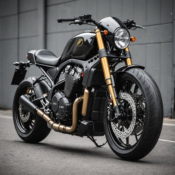 Quels sont les avantages des garde-boue en fibre de carbone pour une moto de sport ?