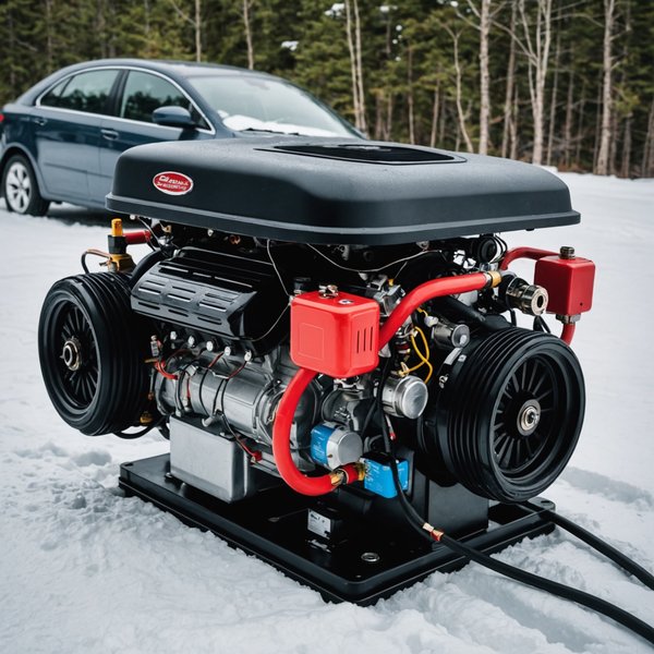 Comment installer un système de chauffage de moteur pour une utilisation en climat froid ?